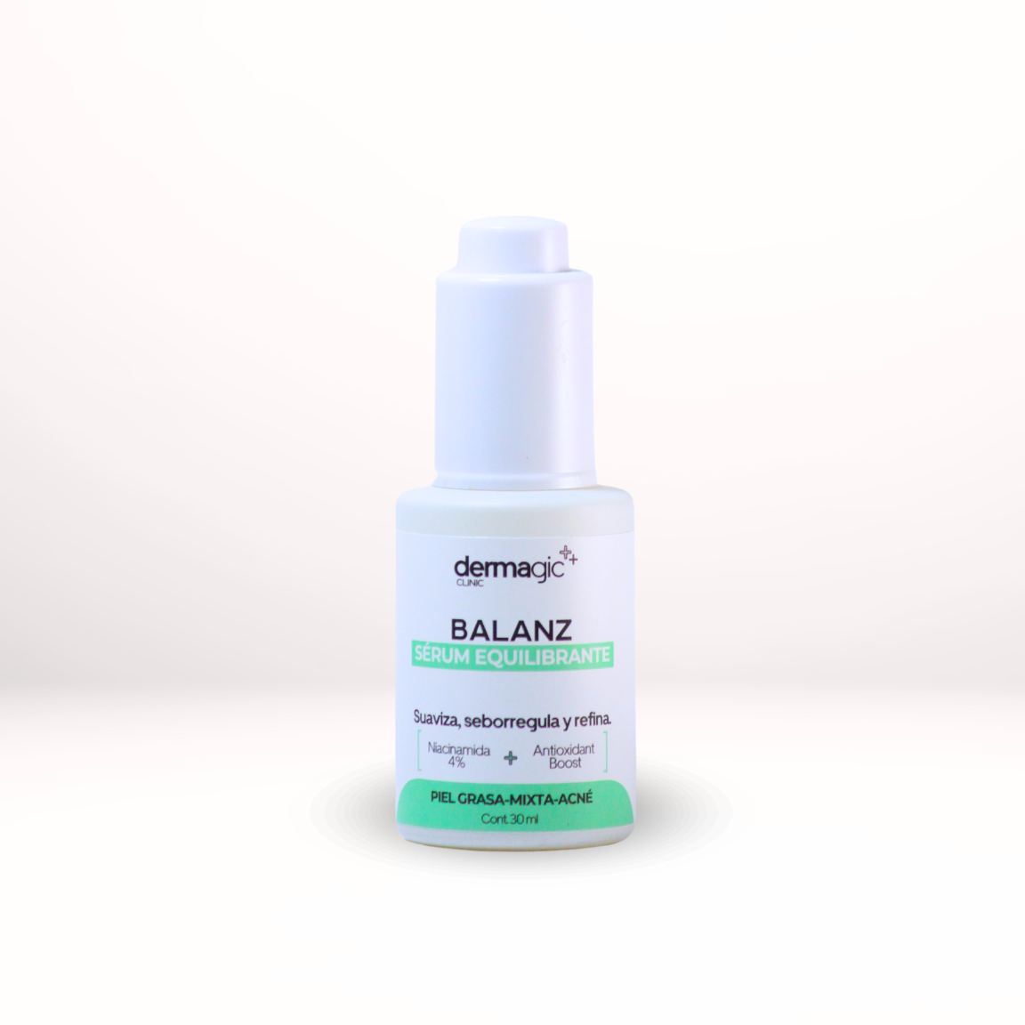 serum equilibrante oil control para piel grasa, reduce exceso de grasa facial y brillos