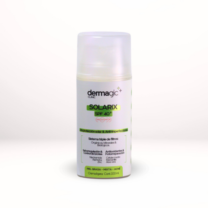dermagic skincare alta proteccion solar para piel grasa, mixta y con tendencia acneica